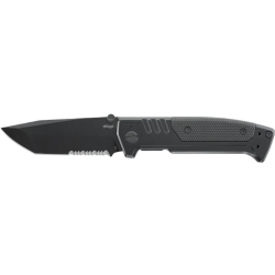 Umarex - COUTEAU PLIANT "WALTHER" PDP STEEL FRAME TANTO BLACK