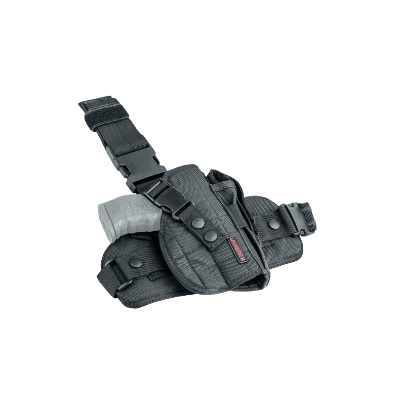 Umarex - HOLSTER CUISSE RETENTION SANGLE GRAND PIST (TP50/HDP50, CP88, 1911 A1, M92, GPDA Disponible Umarex - HOLSTER CUISSE RETENTION SANGLE GRAND PIST (TP50/HDP50, CP88, 1911 A1, M92, GPDA Disponible