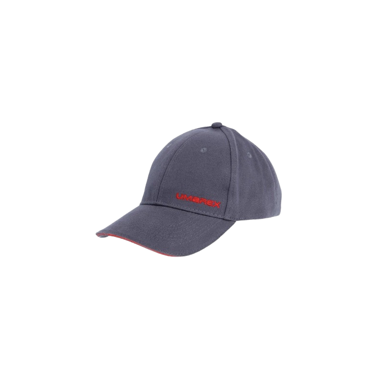 Umarex - CASQUETTE UMAREX GRISE LOGO ROUGE UMAREX
