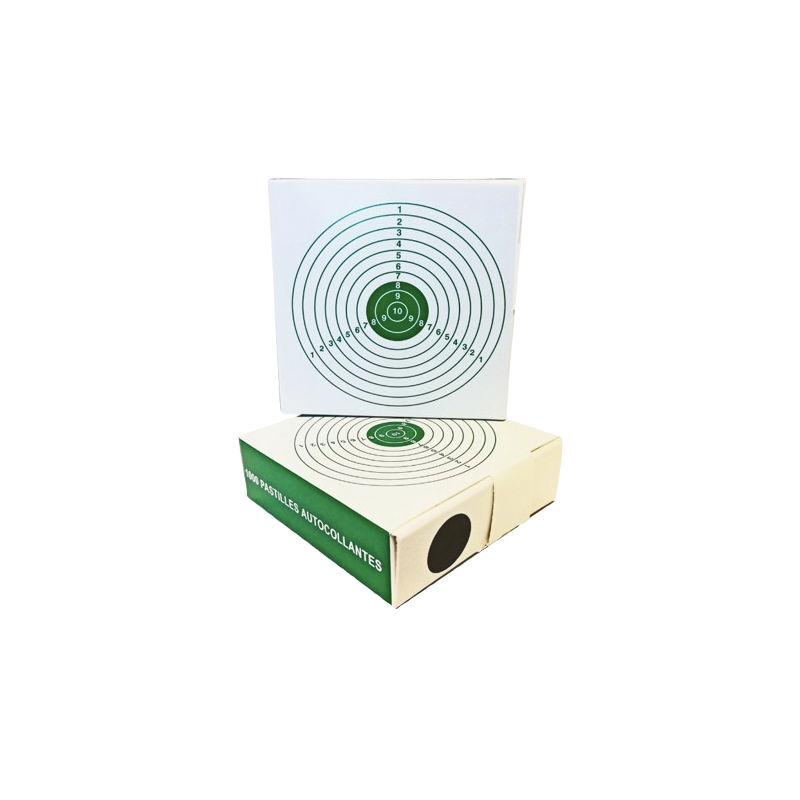 Umarex - GOMMETTES NOIRES POUR CIBLES DIAM. 15 MM, BOITE DE 1000 Umarex - GOMMETTES NOIRES POUR CIBLES DIAM. 15 MM, BOITE DE 1000
