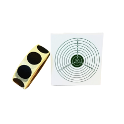 Umarex - GOMMETTES NOIRES POUR CIBLES DIAM. 19 MM, BOITE DE 1000