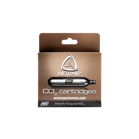 ASG-CARTOUCHES CO2 ULTRAIR "ASG"12GRS X5