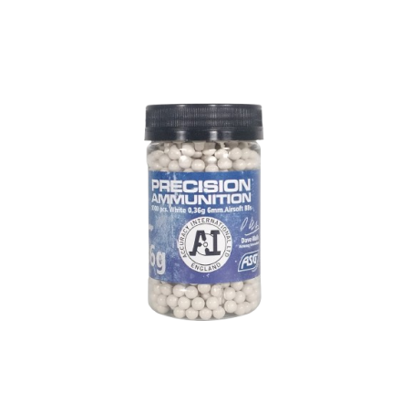ASG - BILLES 0.36G ACCURACY BLANCHES EN POT DE 1000