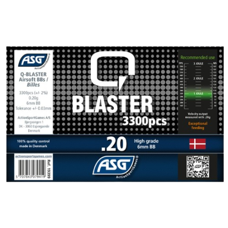 ASG- BILLES 0.20G Q BLASTER EN BOUTEILLE DE 3300