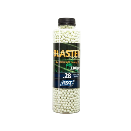 ASG - BILLES 0.28G BLASTER TRACANTES VERTES EN BOUTEILLE DE 3300