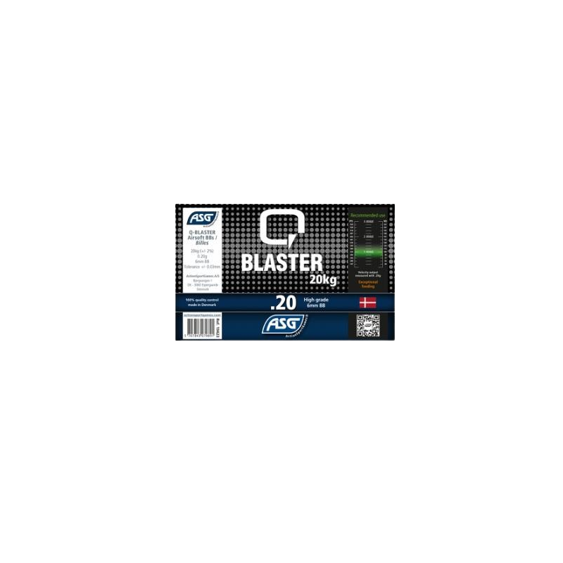 ASG - BILLES 0.25G Q BLASTER EN SAC 20KGS