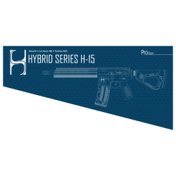 COLOMBISPORTS - REPLIQUE LONGUE 6MM H15 CARBINE NOIRE