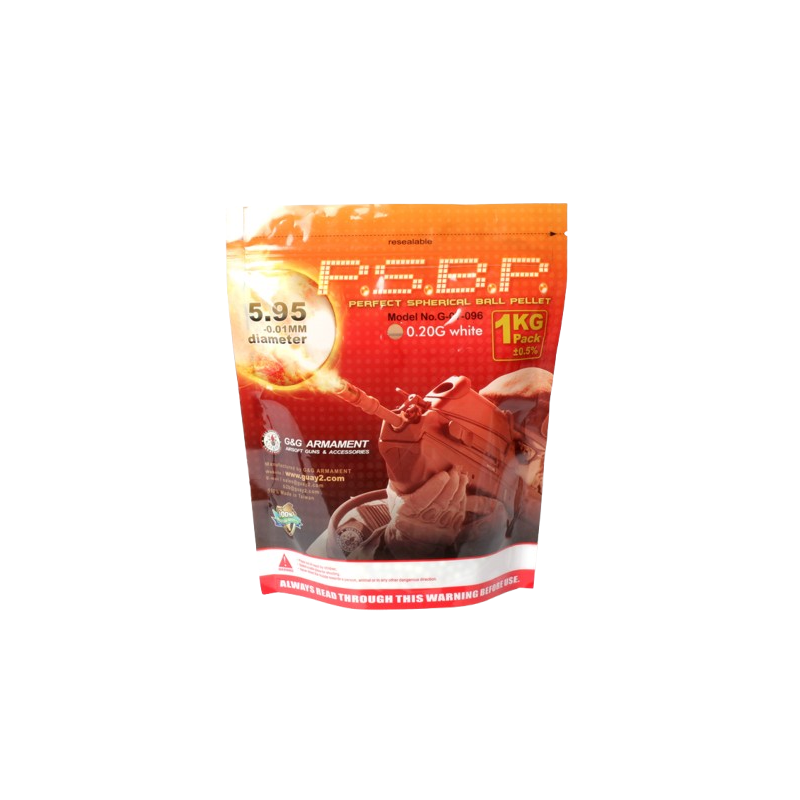 G&G Armament - BILLES 0.20G PERFECT EN SACHET DE 1KG G&G Armament - BILLES 0.20G PERFECT EN SACHET DE 1KG