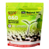 G&G Armament - BILLES BIO 0.20G BLANCHES EN SACHET DE 1KG