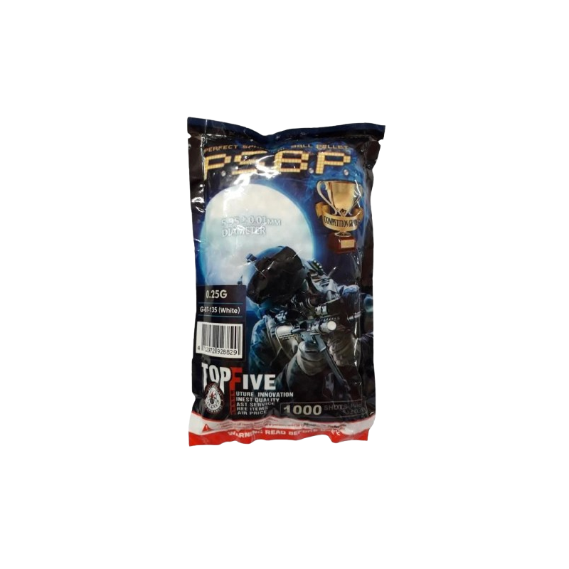 G&G ARMAMENT - BILLES 0.25G PERFECT EN SACHET DE 1000