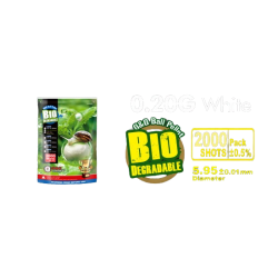 BILLES BIO 0.20G BLANCHES...