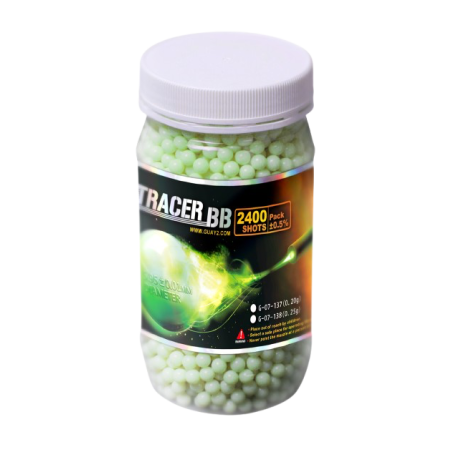 G&G ARMAMENT - BILLES 0.20G TRACANTES VERTES EN BOUTEILLE DE 2700