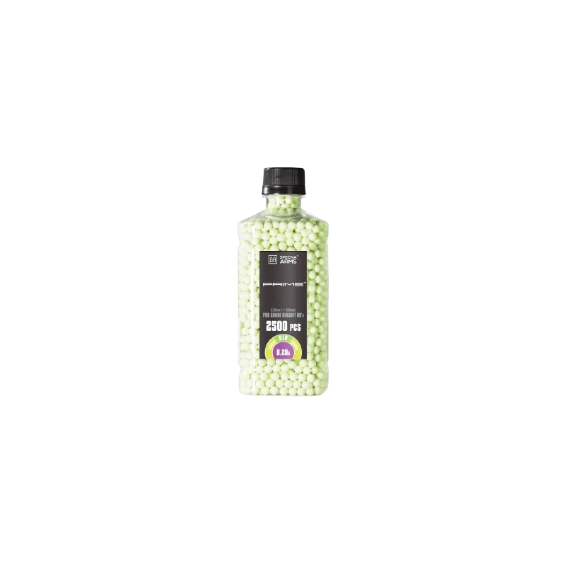 SPECNA ARMS - BILLES BIO 0.20G PRIME TRACANTE VERTE EN BOUTEILLE DE 2500 SPECNA ARMS - BILLES BIO 0.20G PRIME TRACANTE VERTE EN BOUTEILLE DE 2500