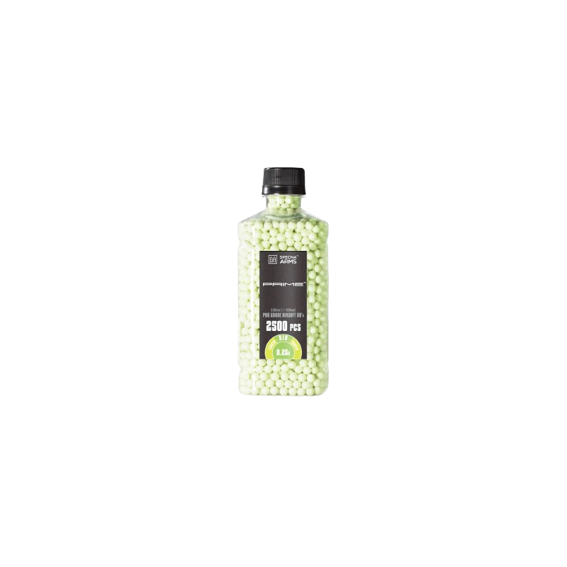 SPECNA ARMS - BILLES BIO 0.25G PRIME TRACANTE VERTE EN BOUTEILLE DE 2500