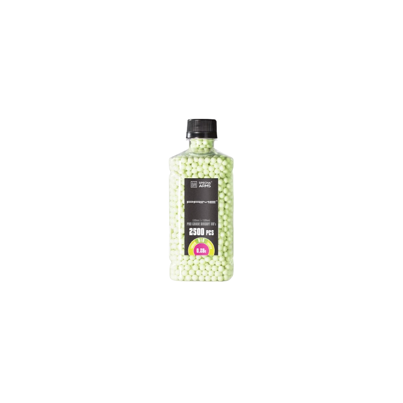 SPECNA ARMS- BILLES BIO 0.28G PRIME TRACANTE VERTE EN BOUTEILLE DE 2500 SPECNA ARMS- BILLES BIO 0.28G PRIME TRACANTE VERTE EN BOUTEILLE DE 2500