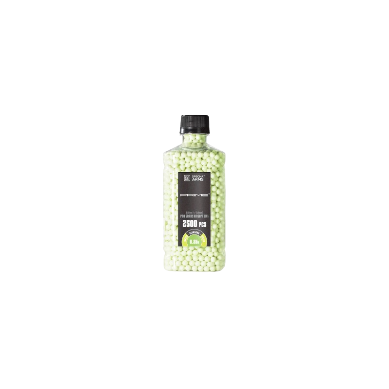 SPECNA ARMS-BILLES 0.25G PRIME TRACANTE VERTE EN BOUTEILLE DE 2500