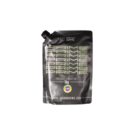 SPECNA ARMS - BILLES BIO 0.20G PRIME TRACANTE VERTE EN SACHET 1KG