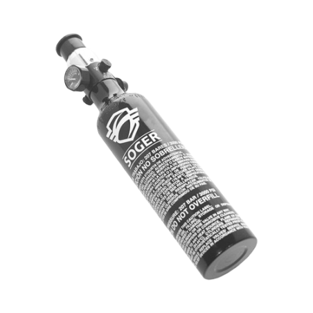 SOGER - BOUTEILLE AVEC PRESET HPA 0.21 L ALU 3000 PSI