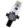 SOGER - REGULATEUR D'AIR 4500 PSI HP 850 PSI LP 450 PSI DOUBLE JOINT TORRIQUE EN LAITON