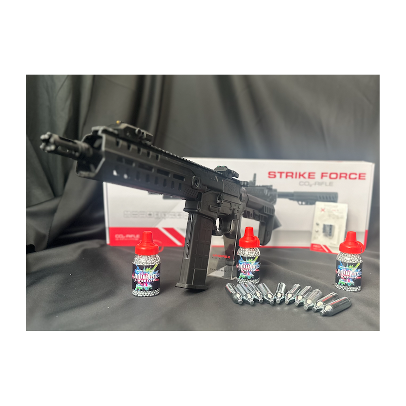 UMAREX - CARABINE UX STRIKE FORCE CO2 CAL BB/4.5MM 5J SEMI/FULL AUTO