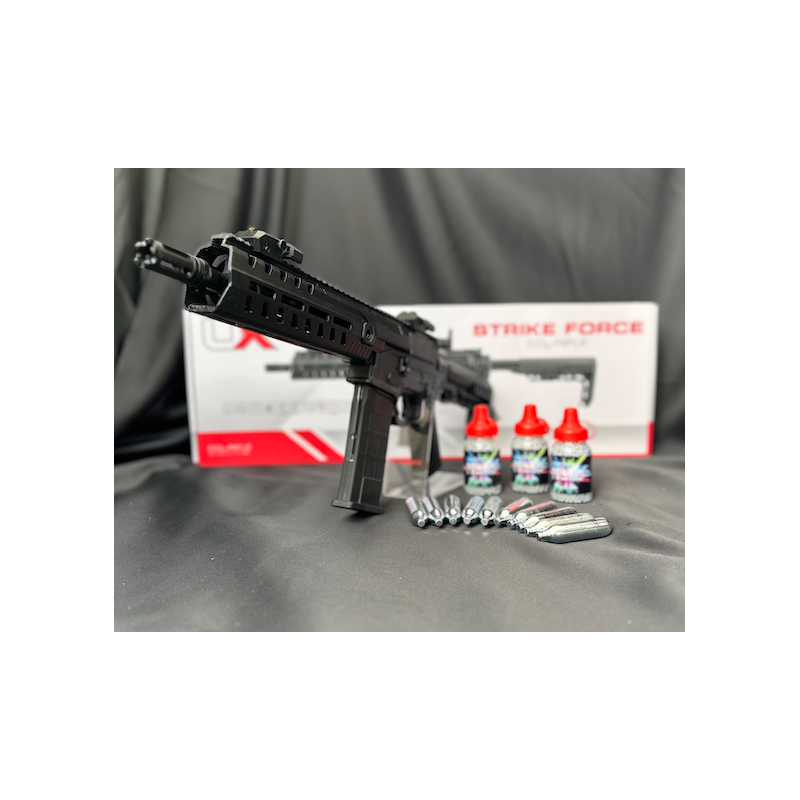UMAREX - CARABINE UX STRIKE FORCE CO2 CAL BB/4.5MM 5J SEMI/FULL AUTO UMAREX - CARABINE UX STRIKE FORCE CO2 CAL BB/4.5MM 5J SEMI/FULL AUTO