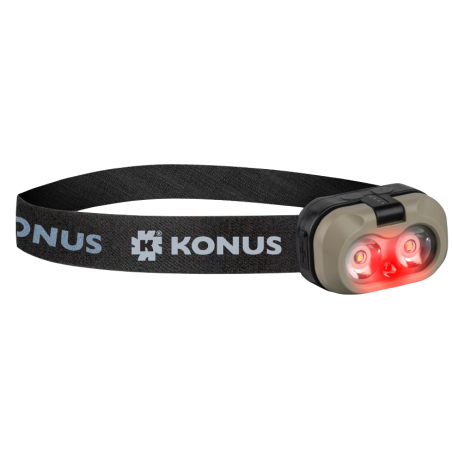 Umarex - LAMPE FRONTALE KONUS KONUSFLASH-8 RECHARGEABLE 450 LUMENS