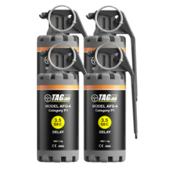 Colombisports - LOT DE 4 GRENADES AFG 4 FRAG 3.5 SEC