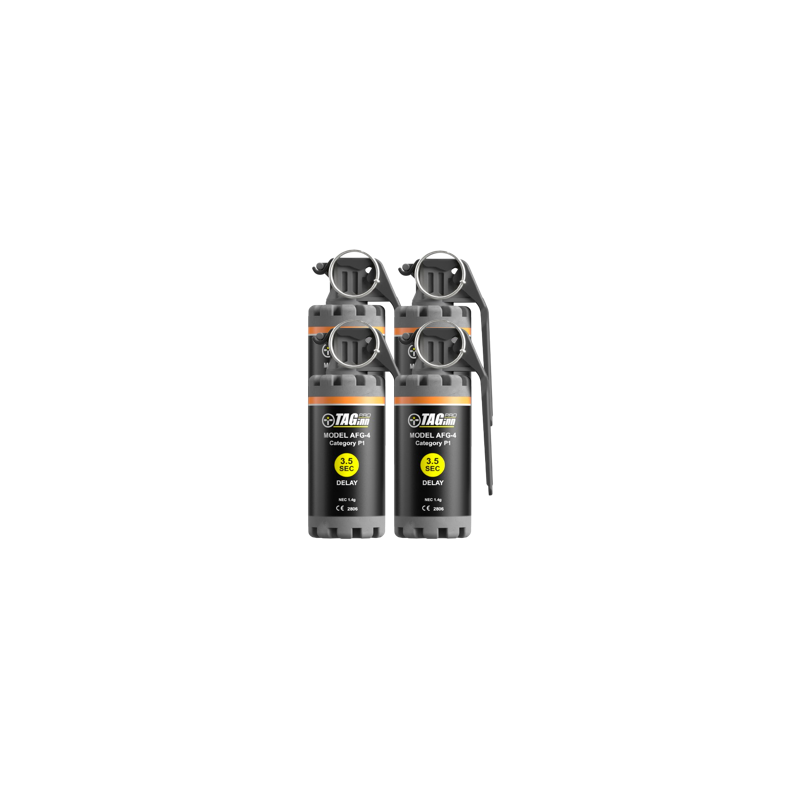 Colombisports - LOT DE 4 GRENADES AFG 4 FRAG 3.5 SEC