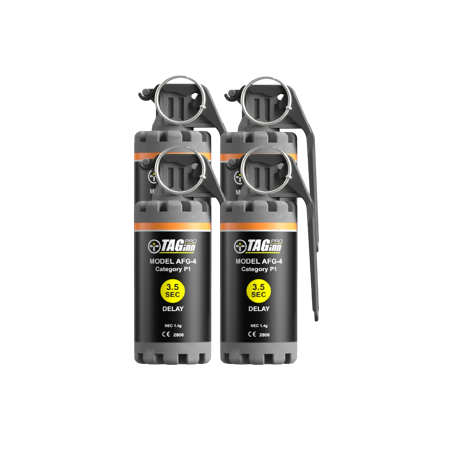 Colombisports - LOT DE 4 GRENADES AFG 4 FRAG 3.5 SEC