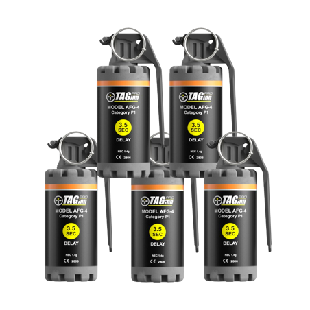 Colombisports - LOT DE 5 GRENADES AFG 4 FRAG 3.5 SEC