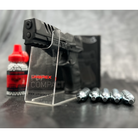 Umarex - PISTOLET WALTHER PDP COMPACT4 CO2 CAL BB/4.5MM Blowback