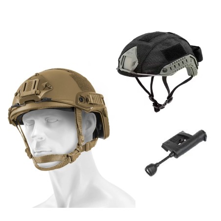 ASG - PACK SPECIAL CASQUE FAST TAN