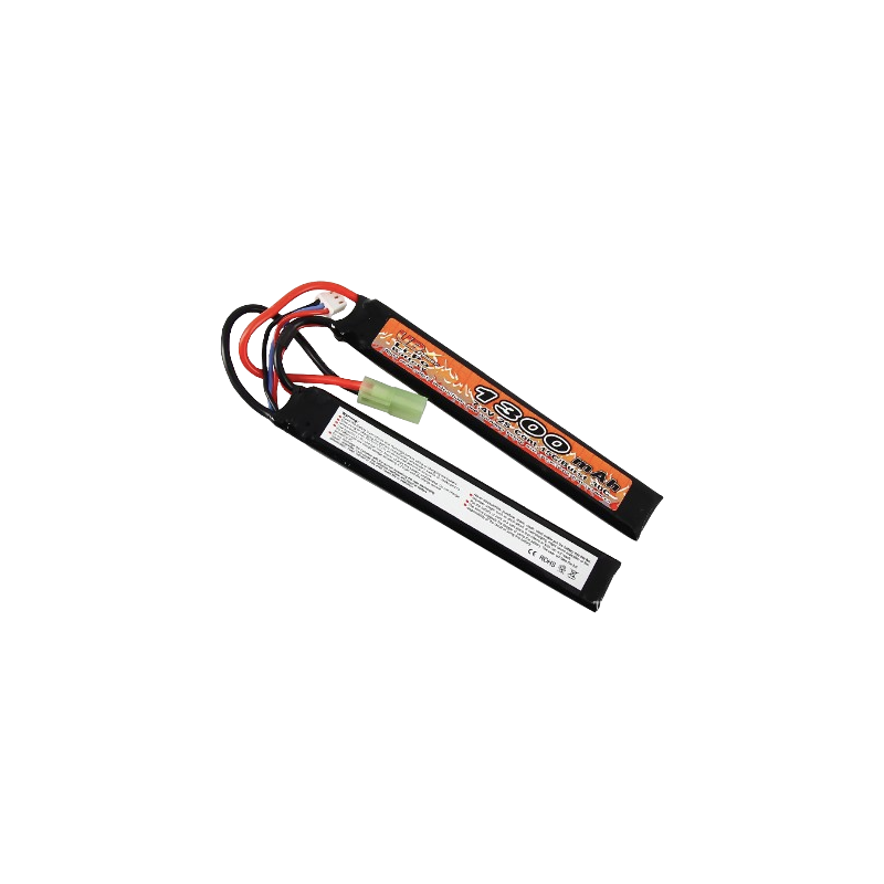 Colombisports - BATTERIE LI-PO 7.4V 1300MAH 2 STICKS Colombisports - BATTERIE LI-PO 7.4V 1300MAH 2 STICKS