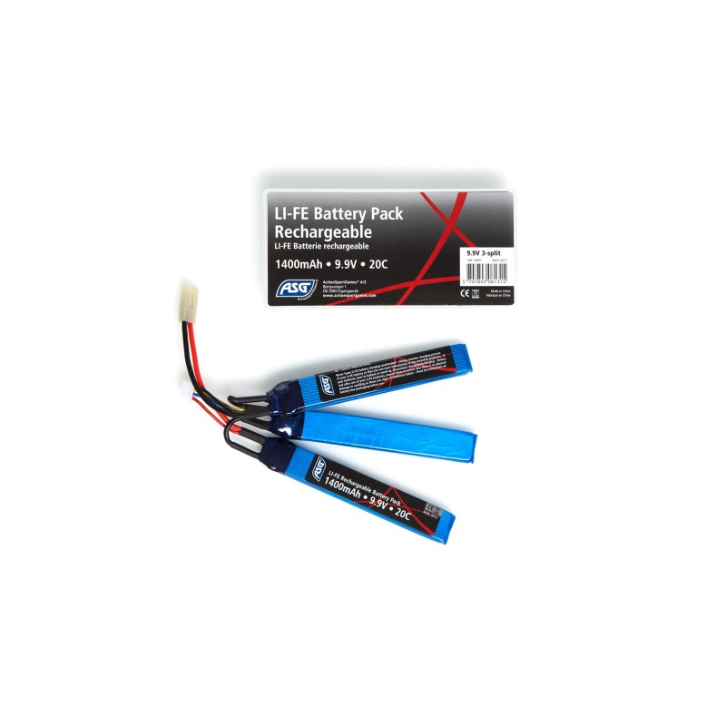 BATTERIE LI-FE 9.9V 1400MAH 3 STICKS-ASG BATTERIE LI-FE 9.9V 1400MAH 3 STICKS-ASG