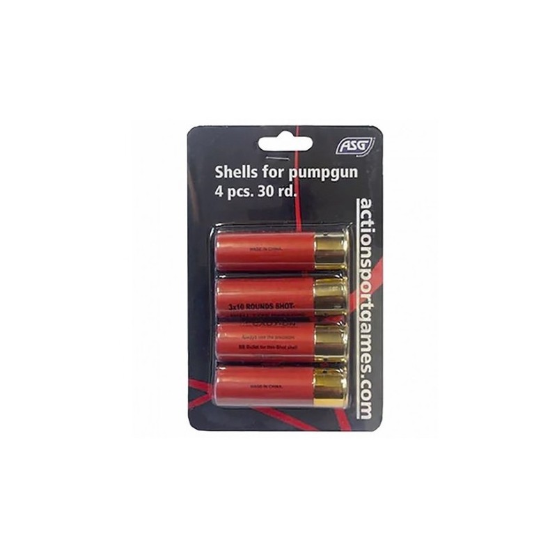 ASG - CARTOUCHES FUSIL A POMPE X 4