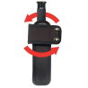 Umarex - MATRAQUE TELESC. 21'' ACIER TREMPE AVEC ETUI 360° - BOUTON