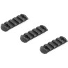 ASG - M-LOK RAIL, SHORT, 3 PCS/SET