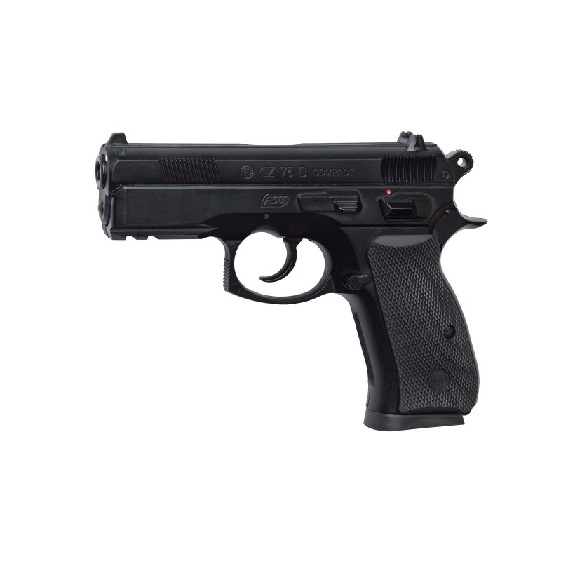 ASG - PISTOLET 6MM CZ 75D COMPACT GAZ ASG - PISTOLET 6MM CZ 75D COMPACT GAZ