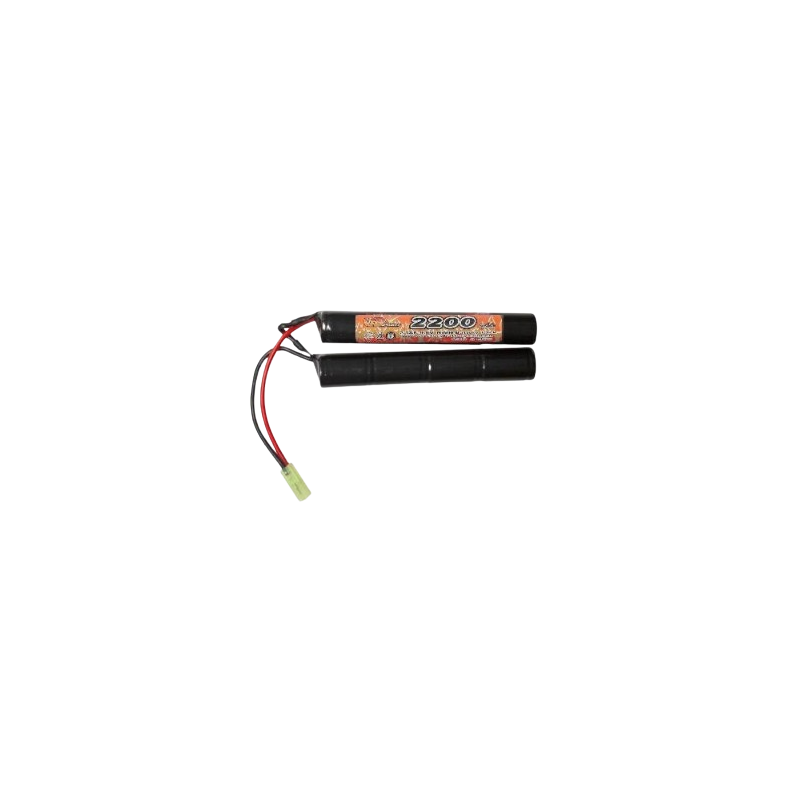Colombisports - BATTERIE NIMH 9.6V 2200MAH 2 STICKS