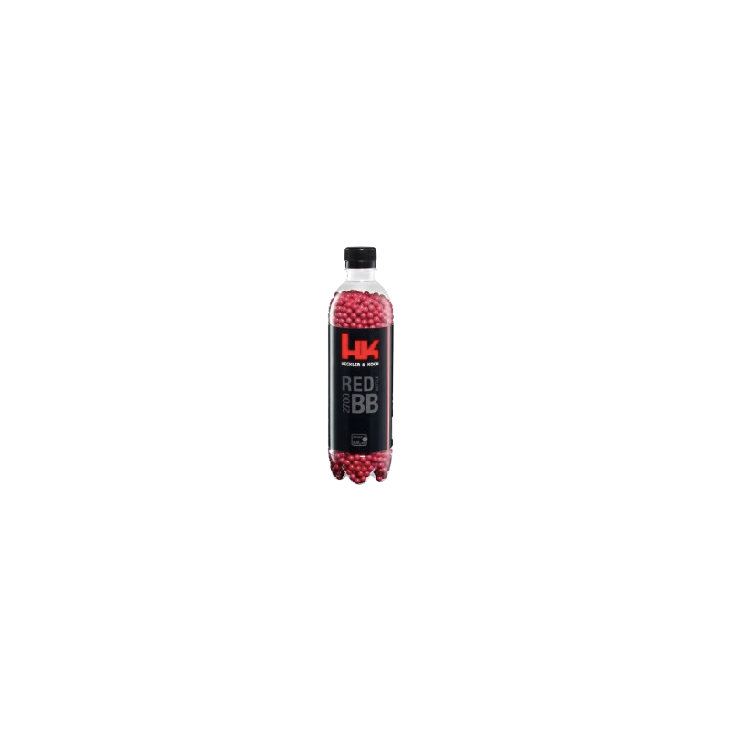 Umarex - BILLES BBS 6MM HK RED 0.25G BOUTEILLE X2700 Umarex - BILLES BBS 6MM HK RED 0.25G BOUTEILLE X2700