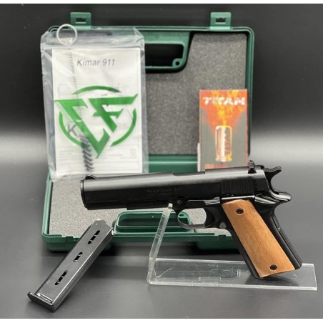 Réplique Colt 1911 Kimar Noir calibre 9mm PAK