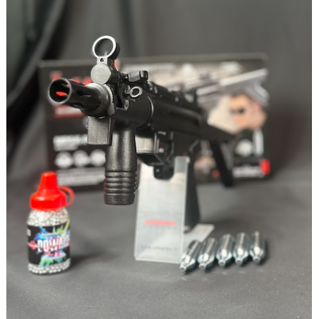 Umarex - PISTOLET  HECKLER & KOCH MP5 K-PDW BLACK CO2 CAL BB/4.5MM K-PDW BLACK CO2 CAL BB/4.5MM