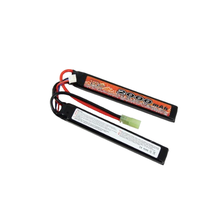Colombisports - BATTERIE LI-PO 7.4V 2000MAH 2 STICKS