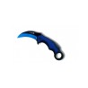 Fuentes - COUTEAU KARAMBIT OUVERTURE ASSISTEE NOIR ET BLEU