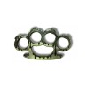 Fuentes - POING AMERICAIN TETE DE MORT BRONZE