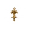 Fuentes - SUPPORT MURAL FLEUR DE LYS DOR