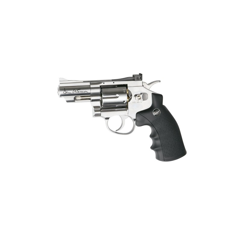COLOMBISPORTS - REVOLVER GNB DAN WESSON 2.5'' SILVER 4.5 CO2 -PLOMBS COLOMBISPORTS - REVOLVER GNB DAN WESSON 2.5'' SILVER 4.5 CO2 -PLOMBS