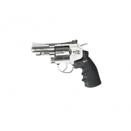 COLOMBISPORTS - REVOLVER GNB DAN WESSON 2.5'' SILVER 4.5 CO2 -PLOMBS