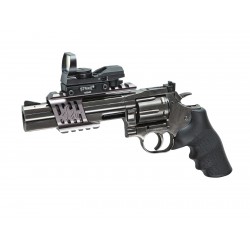 COLOMBISPORTS - REVOLVER GNB DAN WESSON715 6 STEEL GREY 4.5 CO2 -PLOMB