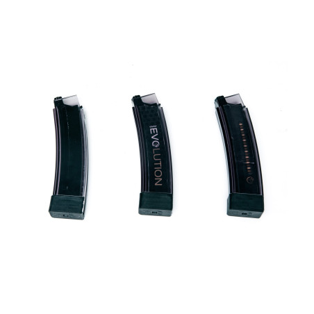 ASG - CHARGEUR AEG 75 CPS SCORPION EVO3 BOITE DE 3 SMOKY
